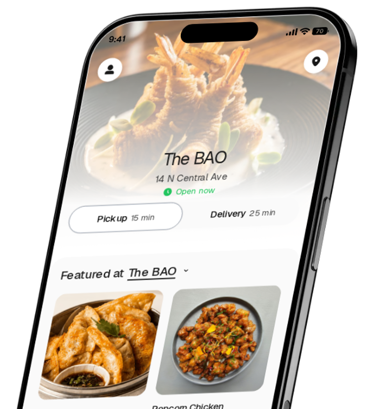 The BAO app preview