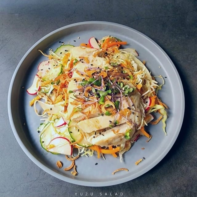 Chicken Yuzu Salad.