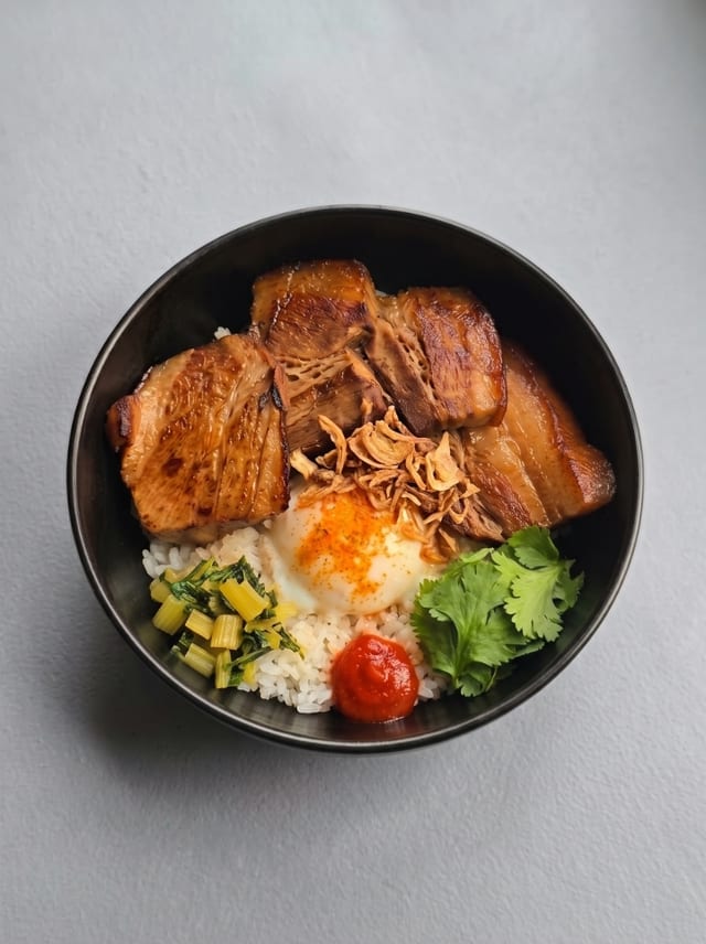 Kakuni Bowl (Pork Belly).