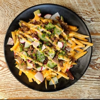 Loaded Char Siu Fries