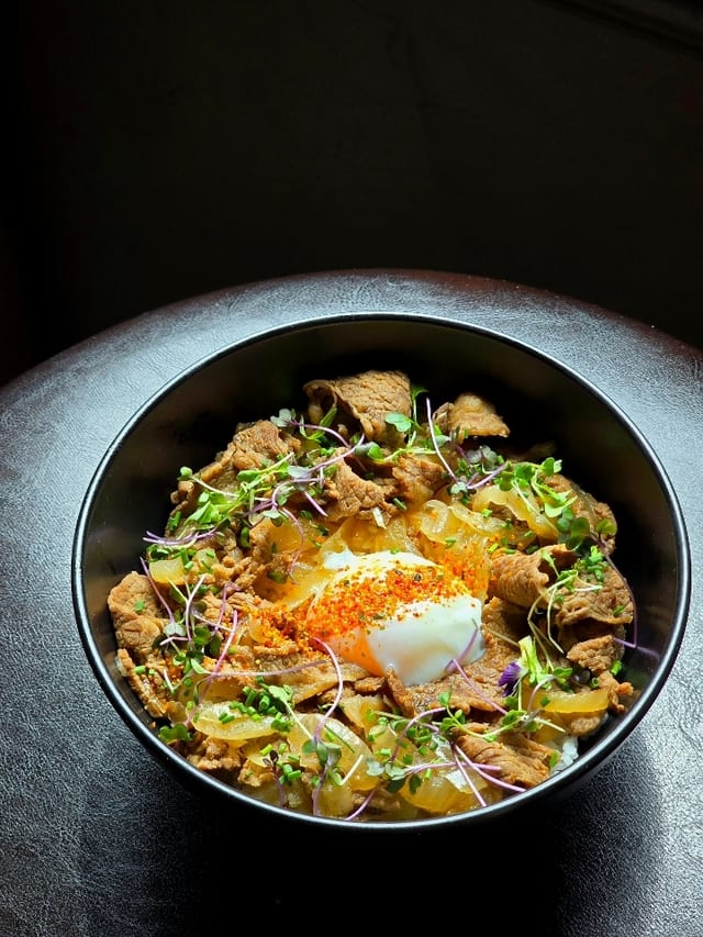 Gyudon (Sliced Beef).