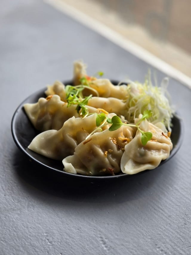 Steamed Gyoza.